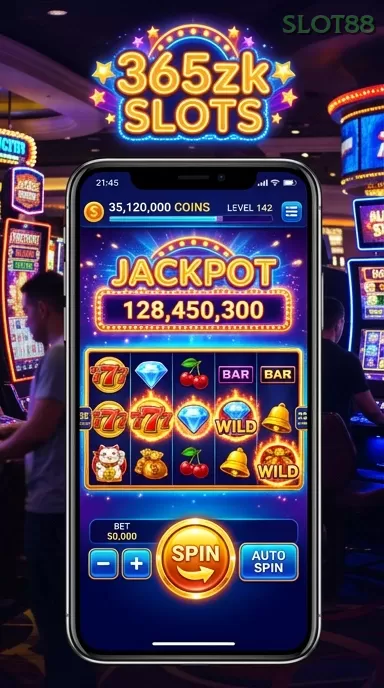 Cuplikan layar VT87 — menu navigasi