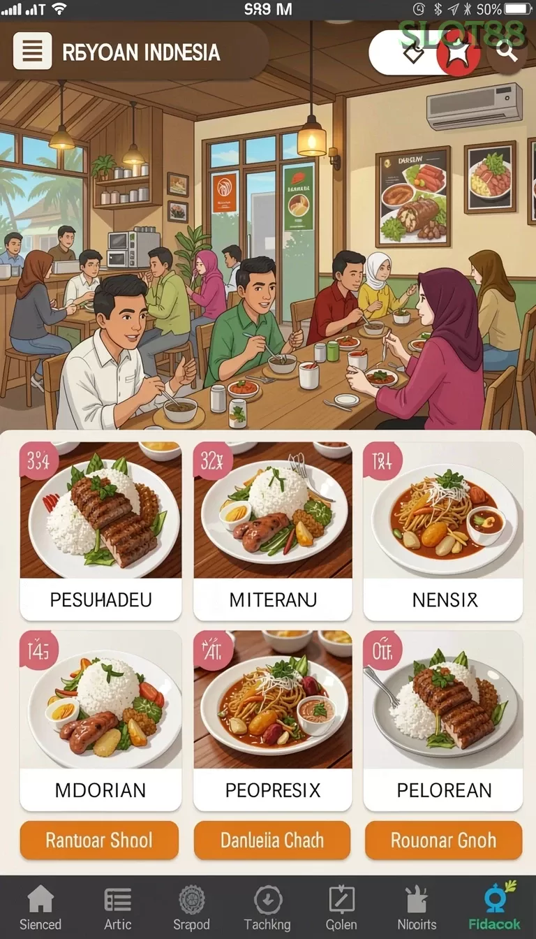 Cuplikan layar KRISNA96 — menu navigasi