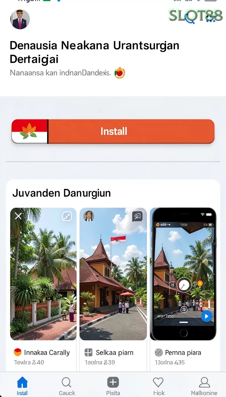 Cuplikan layar PRIMA77 — aktivitas