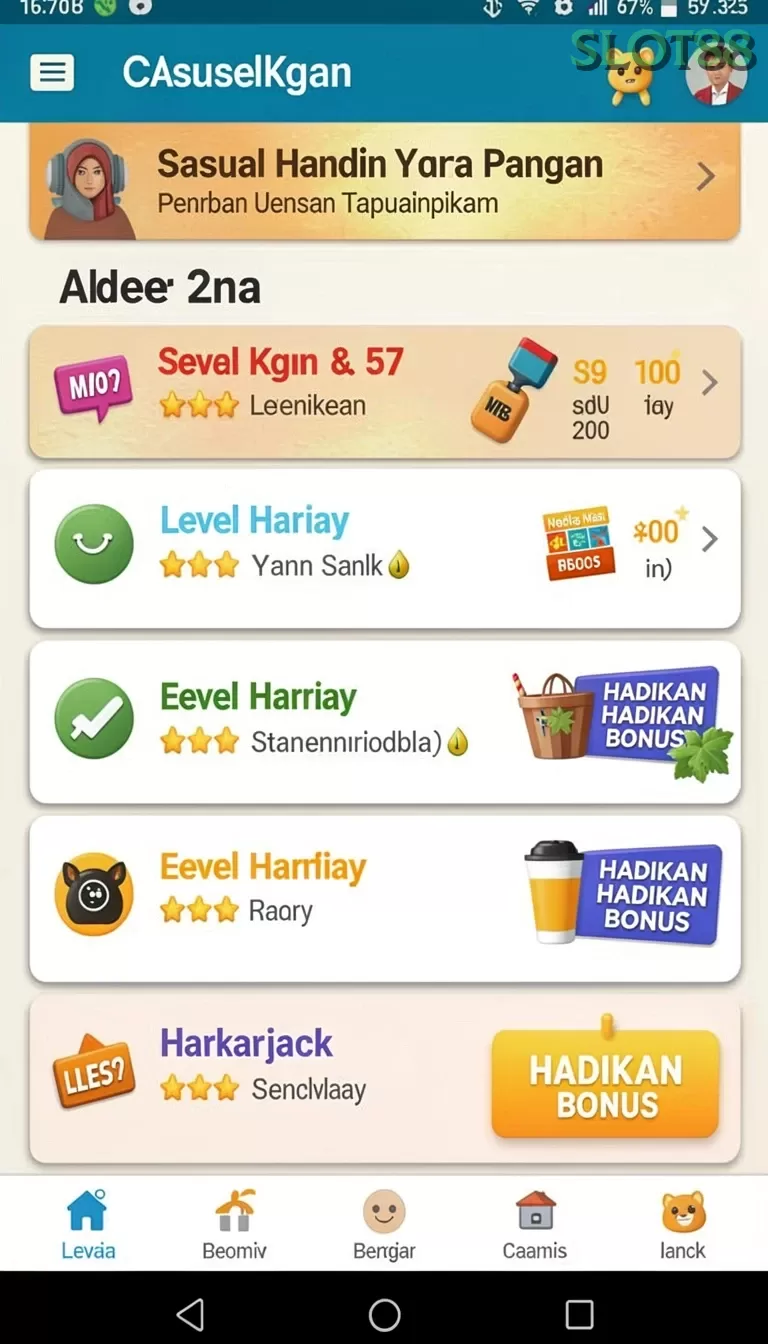 Cuplikan layar BOSSWIN — menu navigasi